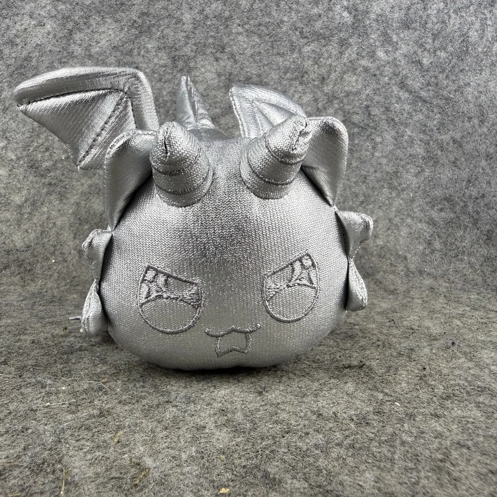Aphmau MeeMeows Mystery Plush Gemstone Dragons Silver Dragon Cat Limited Edition